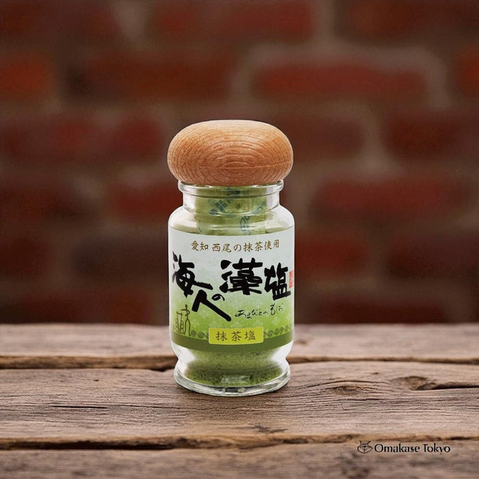 Ama Algae Salt Tabletop Bottle (Matcha Salt)