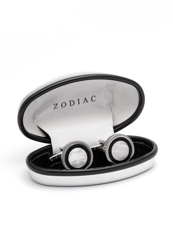 Black & White Stone Cufflinks