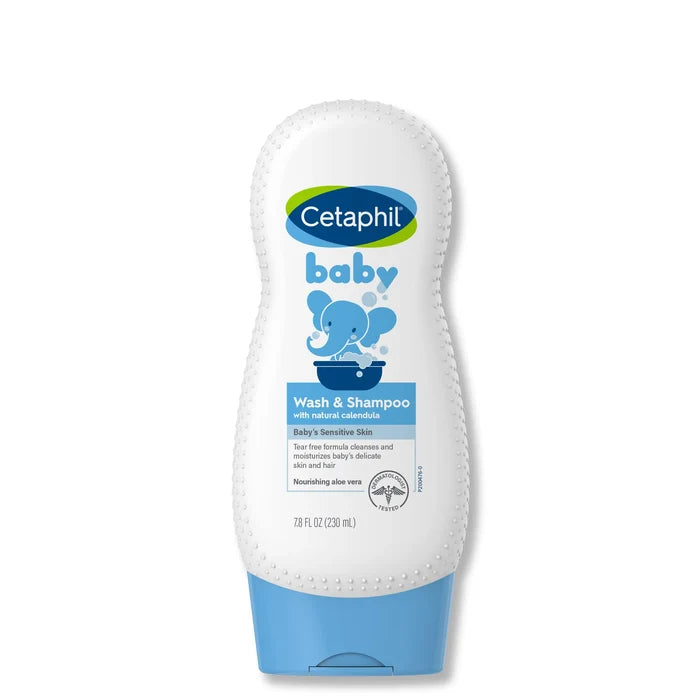 Cetaphil Baby Wash & Shampoo with Organic Calendula. غسول وشامبو الاطفال