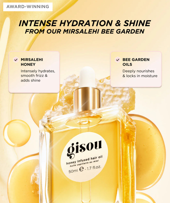 GISOU honey infused hair oil زيت الشعر بالعسل من جيسو
