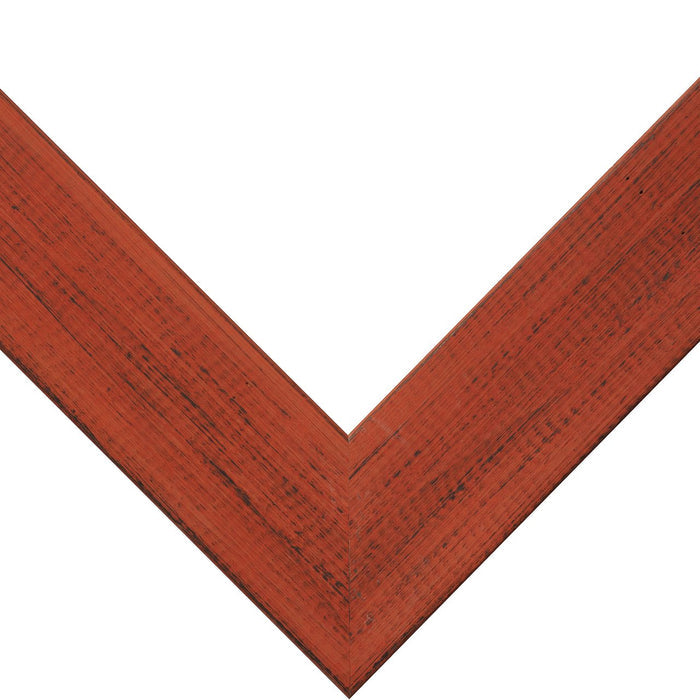 Jasper 1.5", Bourbon Orange Weathered Picture Frame