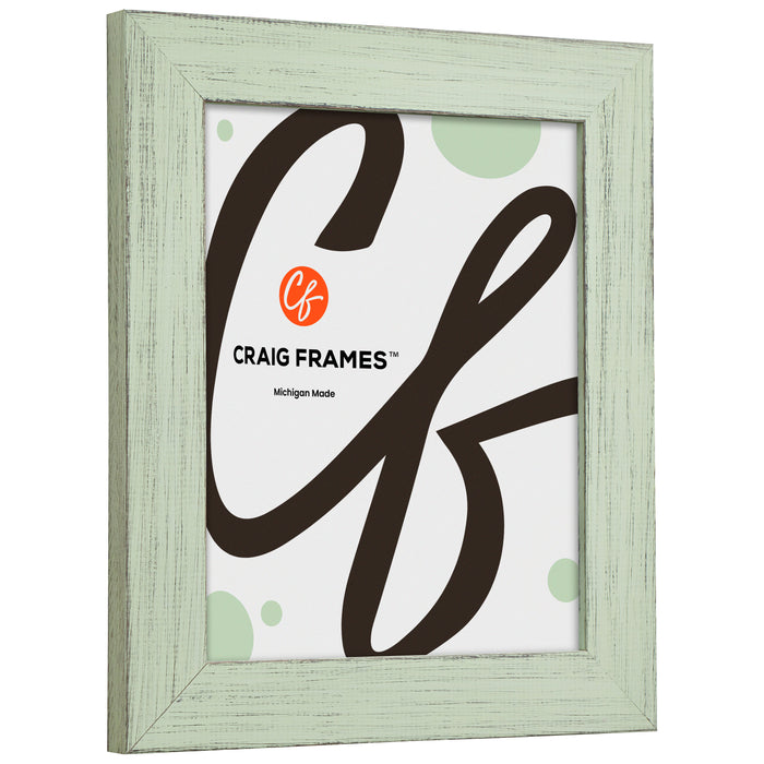 Jasper 1.5", Mint Julep Weathered Picture Frame