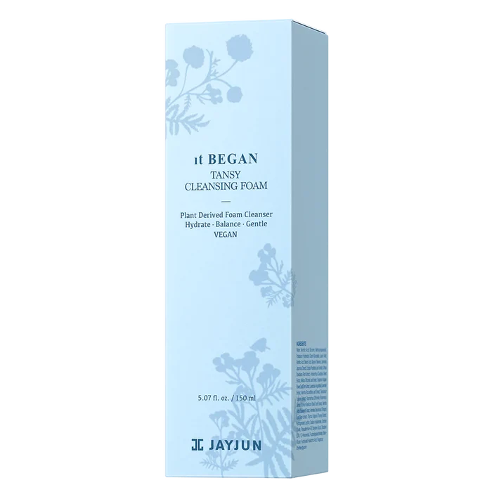 JAYJUN It Began Tansy Cleansing Foam VEGAN غسول رغوي نباتي للبشرة