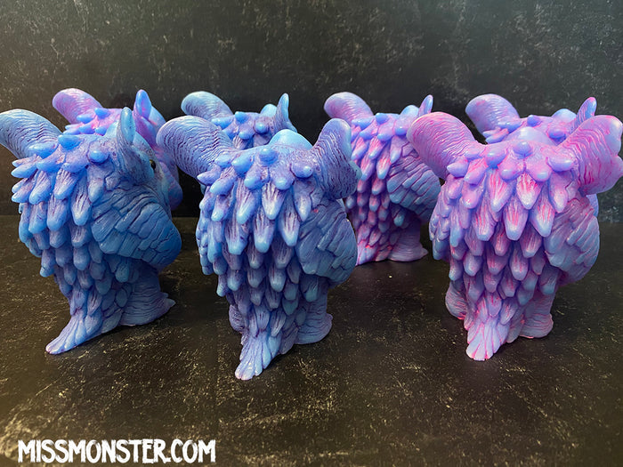 LUFFICUS CAST FIGURE WITH GLASS EYES