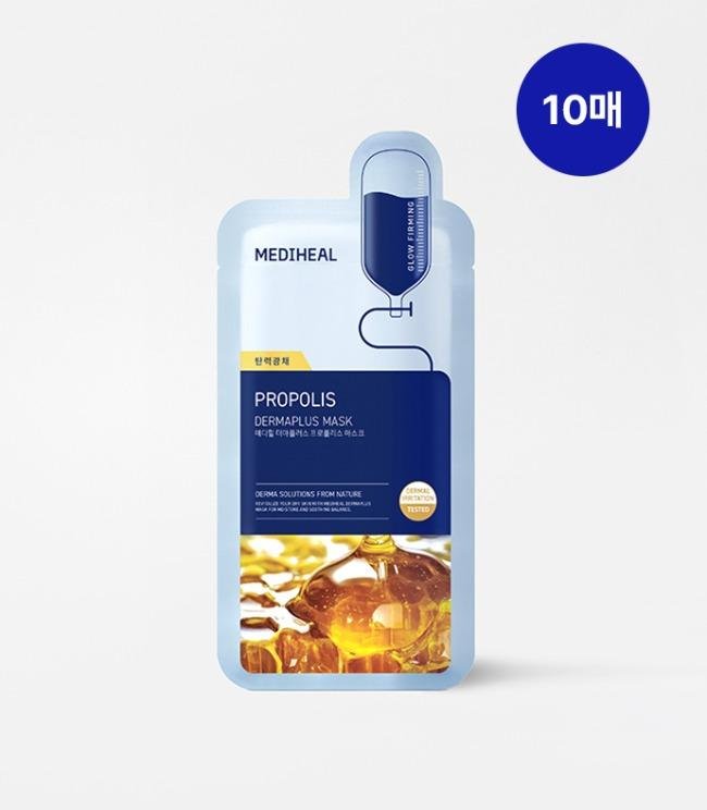 Mediheal Derma Plus Propolis Mask 10ea - Komiko Beauty