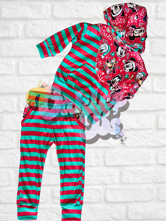Mickey Drip Hoodie & Pocket Joggers