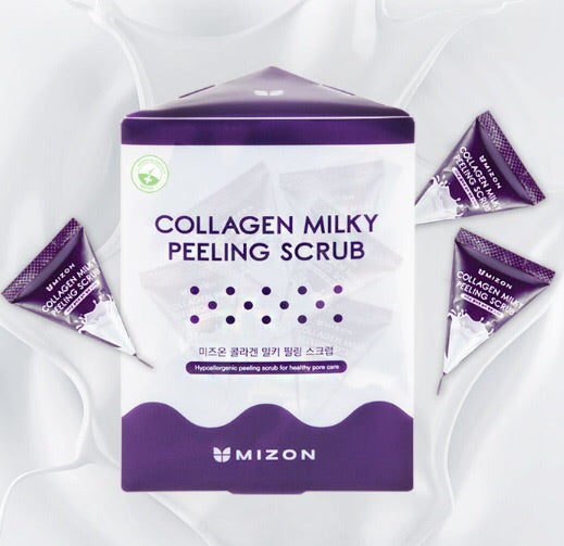 Mizon Collagen Milky Peeling Scrub-24pcs مقشر البشرة بالكولاجين