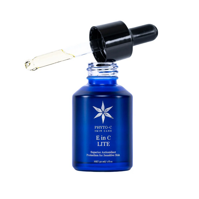 Phyto-C E in C Lite antioxidant serum bottle with dropper, 30 ml