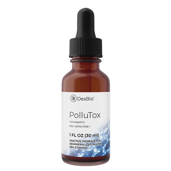 PolluTox is for the temporary relief of symptoms including nausea, fatigue, head pain, and abdominal discomfort.