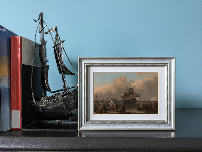 Stratton .75", Aged Silver Picture Frame