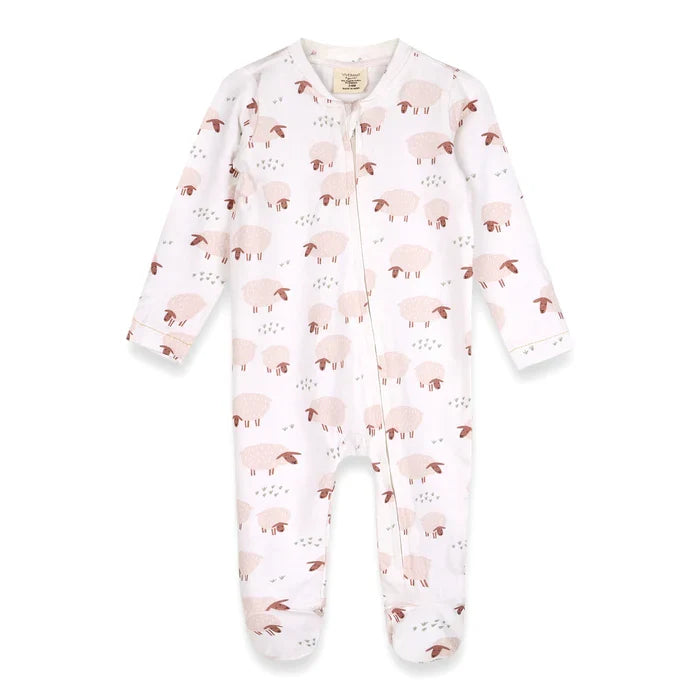 Zipper Baby Footie