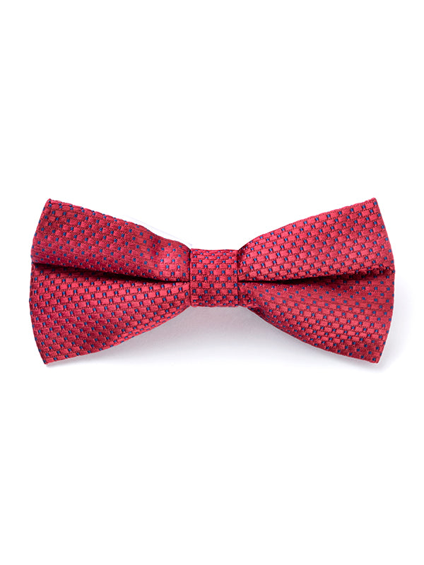 ZOD! Dotted Maroon Microfibre Bow Tie