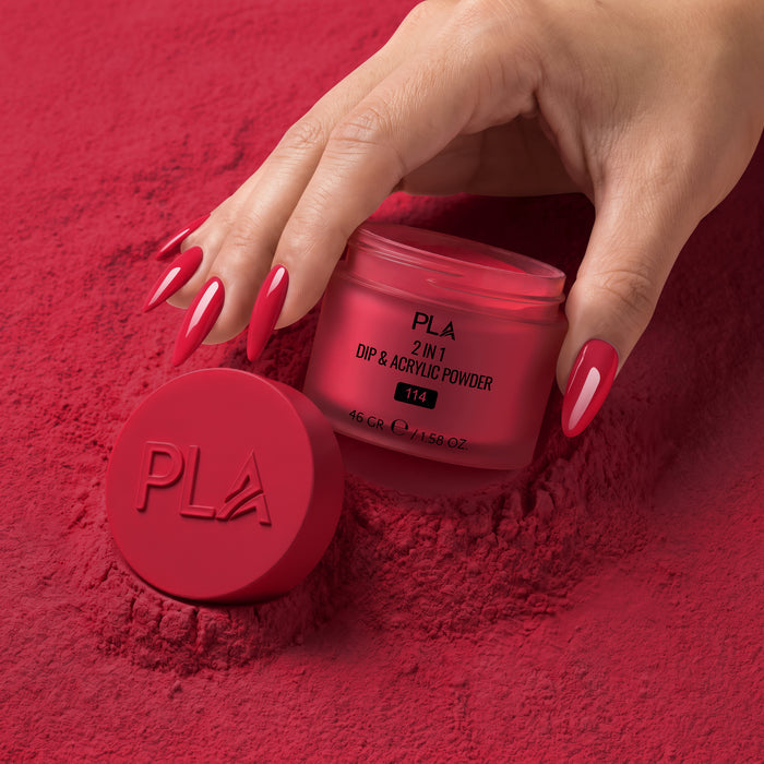 2-in-1 Dip & Acrylic Powder All the Jingle Ladies - 114