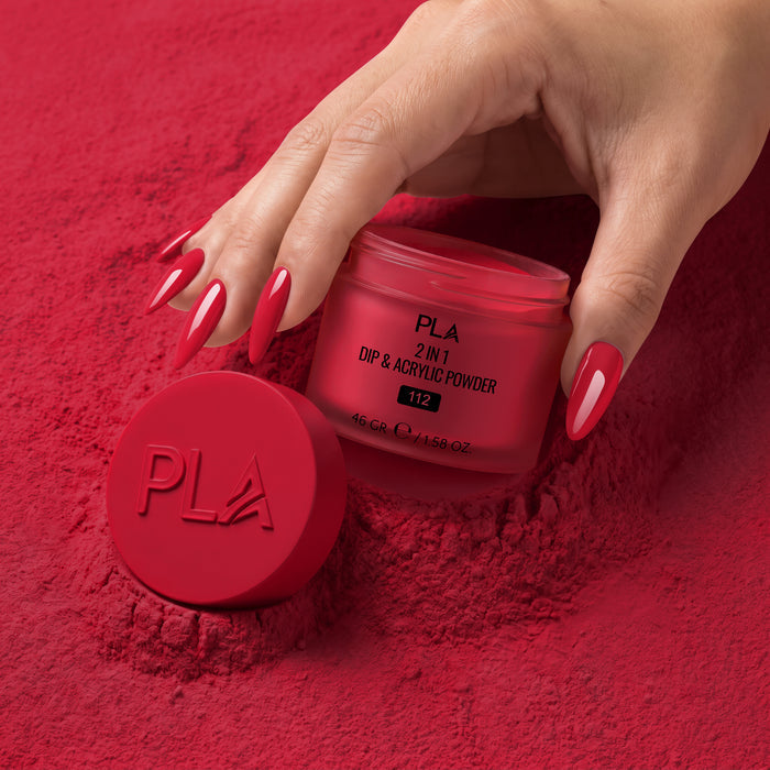 2-in-1 Dip & Acrylic Powder Clausing a Scene - 112