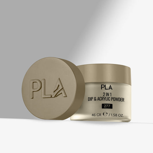 PLA 2-in-1 Dip & Acrylic Powder container with green lid on a light gray background