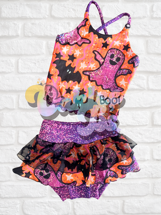 2T RTS brielle top & skirted bummies