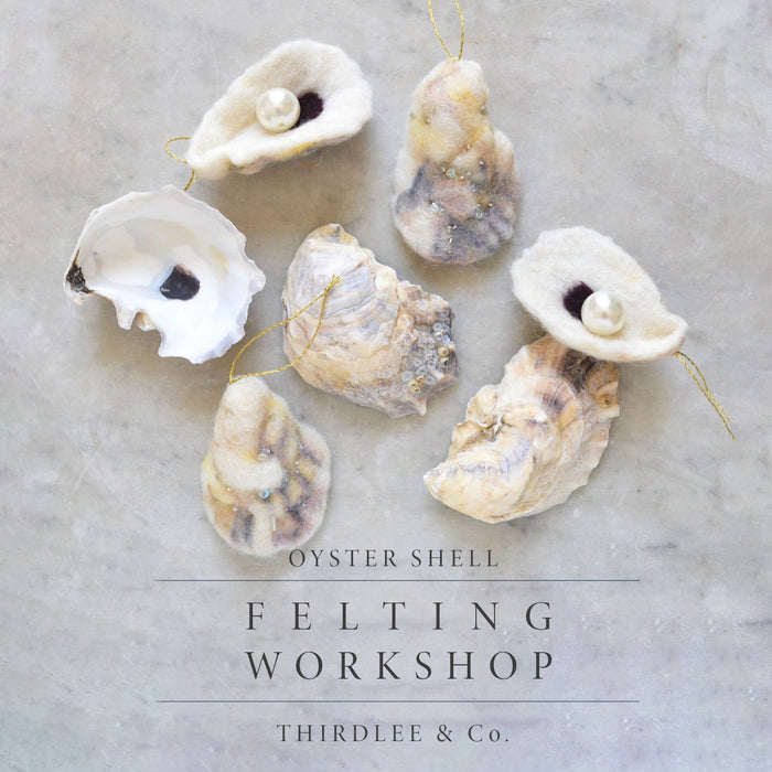 3.21.26 Felted Oysters with Michelle Provencal