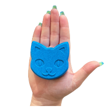 3D Printed Cat Face Bath Bomb Mold