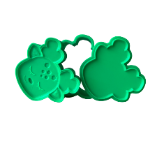 3D Printed Deer Bath Bomb Mold