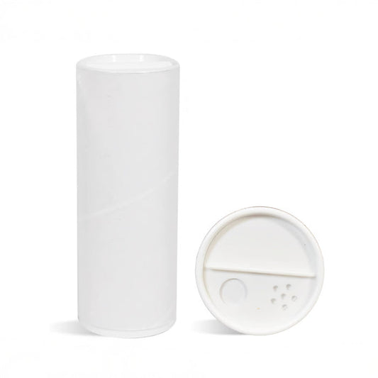 5 oz White Paper Powder Shaker Container