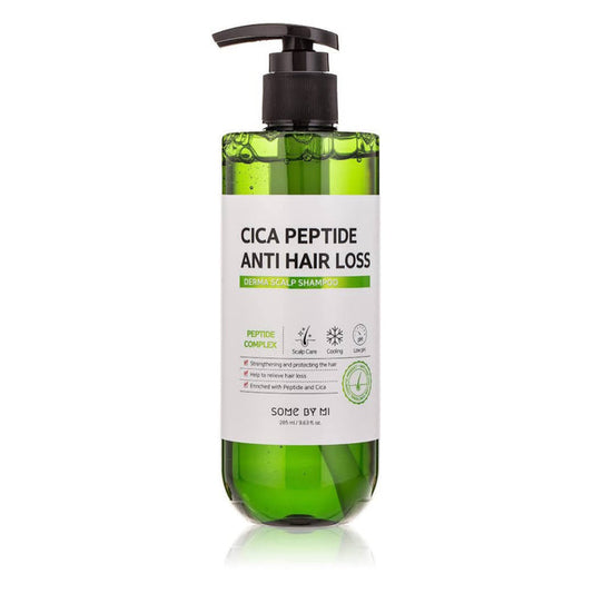 SOME BY MI Cica Peptide Anti Hair Loss Derma Scalp Shampoo شامبو الببتايد لعلاج التساقط من سمباي مي