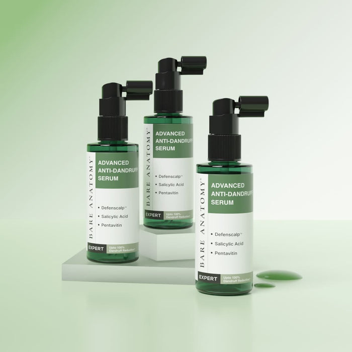 Advanced Anti-Dandruff Serum  With Defenscalp™, Salicylic Acid & Pentavitin - 50 ml | Pack of 3