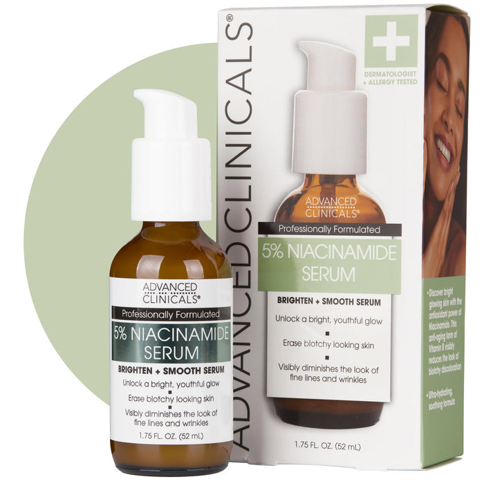 ADVANCED CLINICALS 5% Niacinamide Serum Professional Strength Serum سيروم النياسيناميد