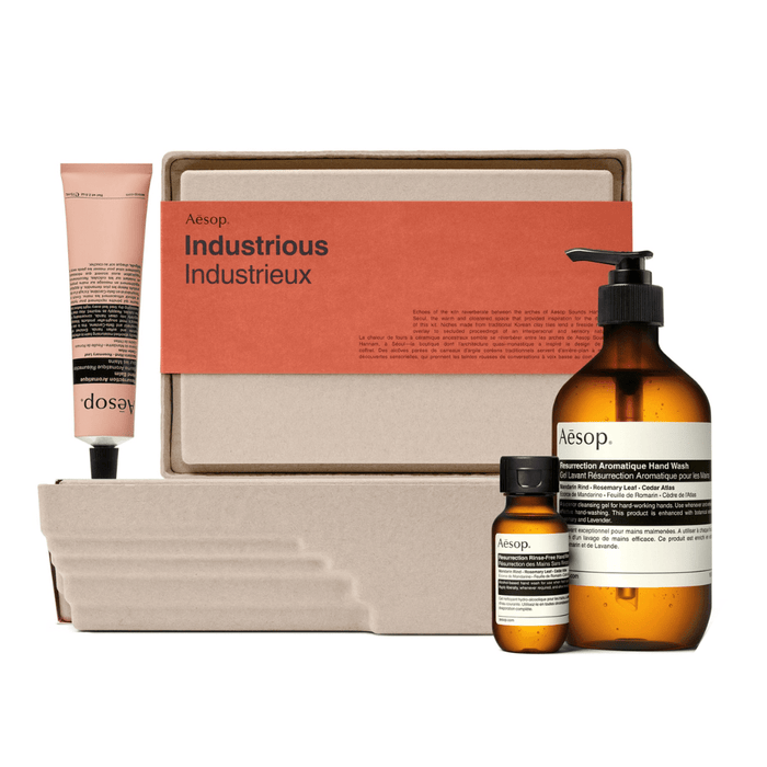 Aesop Industrious kits