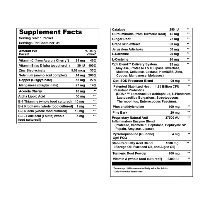 Allergy Pak 31 ct by Optimal Health Systems
