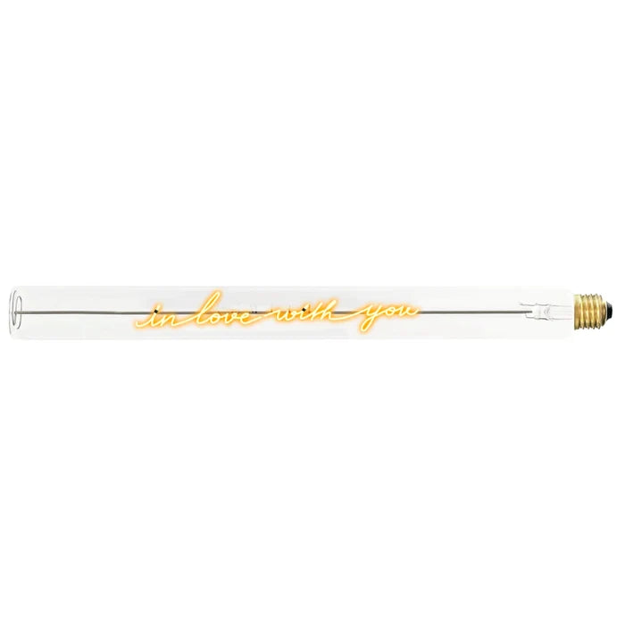 Ampoule décorative LED “In love with you” – Message In The Tube - Elements Lighting