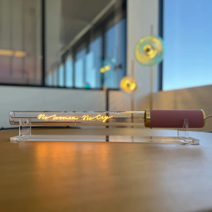 Ampoule décorative LED “No Woman No Cry” – Message In The Tube - Elements Lighting