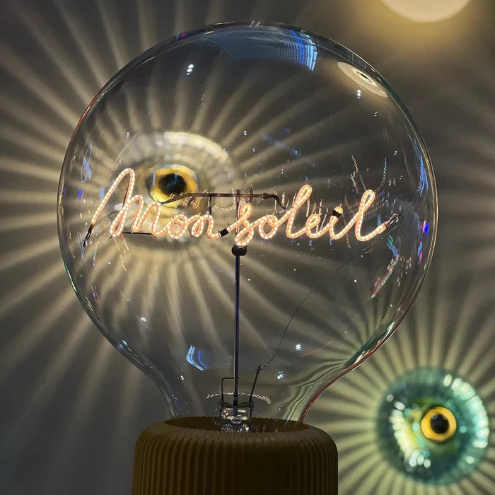 Ampoule décorative LED sans Fil "Mon Soleil" - Message In The Bulb - Elements Lighting