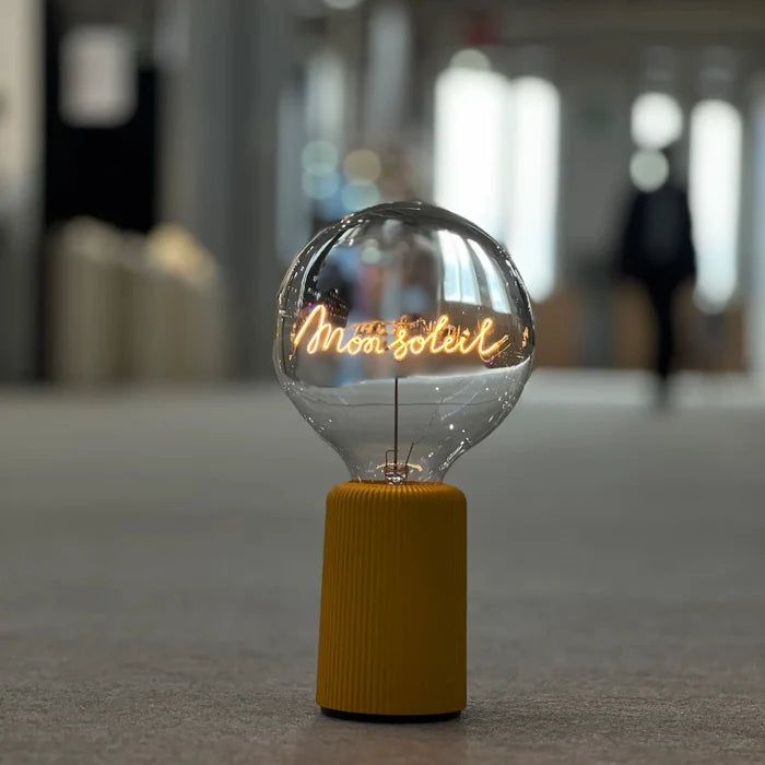 Ampoule décorative LED sans Fil "Mon Soleil" - Message In The Bulb - Elements Lighting
