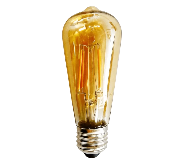 Ampoule led Filament E27 Spécial gamme solaire FAIRY - 3V - 2700K Ambrée - 4W - Lumihome