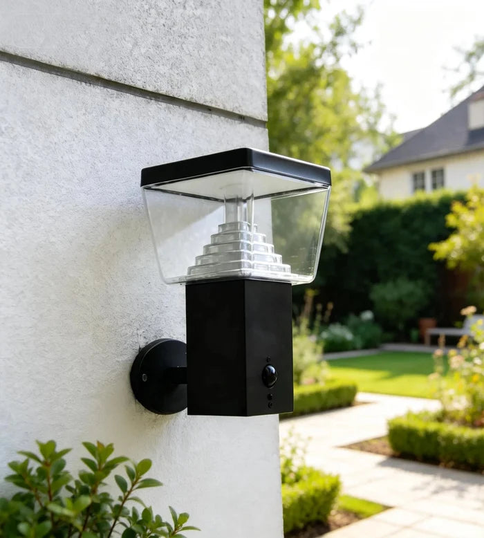 Applique Led solaire LIBERTY - Détecteur de mouvements - 3 modes d'éclairage 100 à 1000 lumens - Lumihome