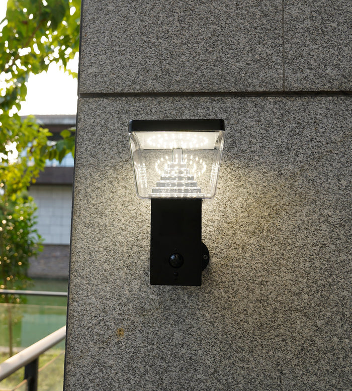 Applique Led solaire LIBERTY - Détecteur de mouvements - 3 modes d'éclairage 100 à 1000 lumens - Lumihome