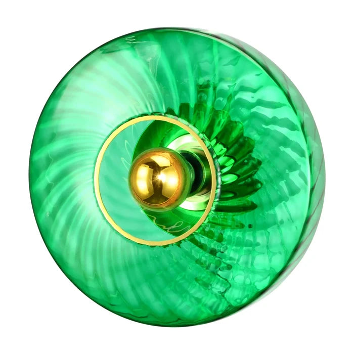 Applique Petit Roxanne – Luminaire en verre soufflé au style Art Déco élégant - Elements Lighting