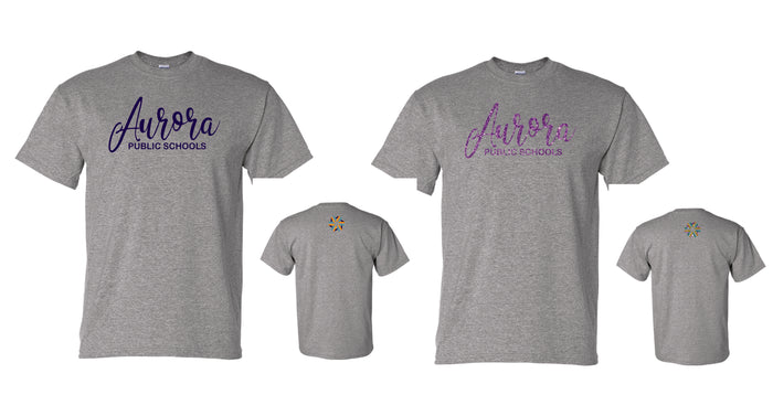 APS SCRIPT Basic Tee- Matte or Glitter