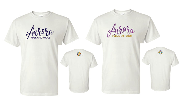 APS SCRIPT Basic Tee- Matte or Glitter