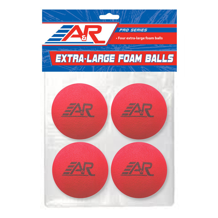 A&R Extra Large Foam Balls - 4-Pack