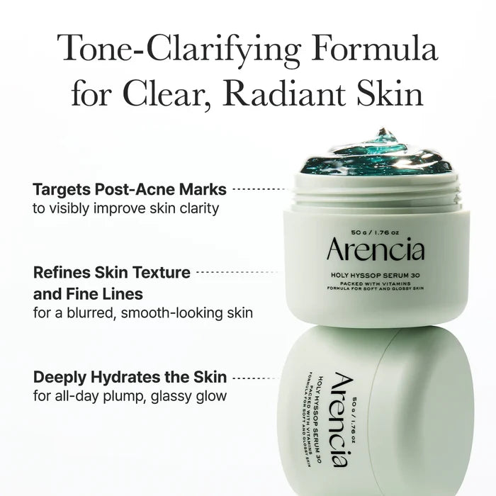 Arencia Holy Hyssop Serum 30 - 50g