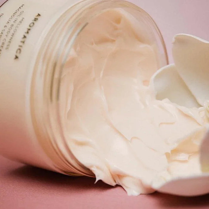 [AROMATICA] Mellowness Oil In Body Cream Magnolia & Sandalwood 200g - Ballagrio
