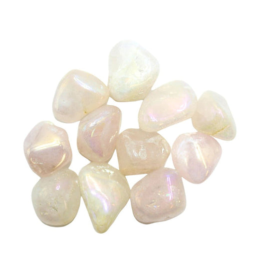 AURA ROSE QUARTZ TUMBLED