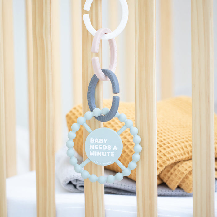 Baby Needs A Minute Happy Teether