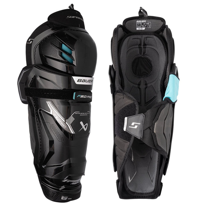 Bauer Supreme F50 Pro Senior Ice Hockey Shin Guards
