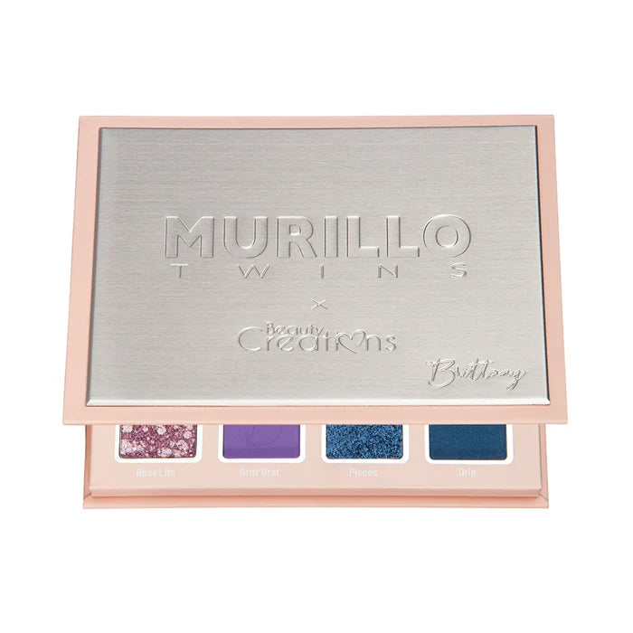 BEAUTY CREATIONS Murillo Twins Shadow Pallete شادو بالوان مات وشمرز