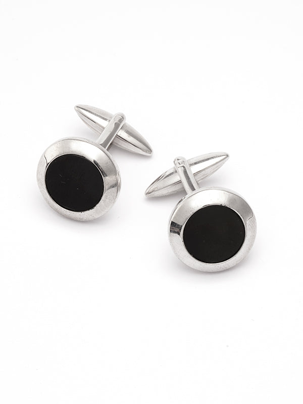 Black Stone Cufflinks