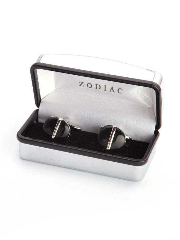 Black Stone Cufflinks