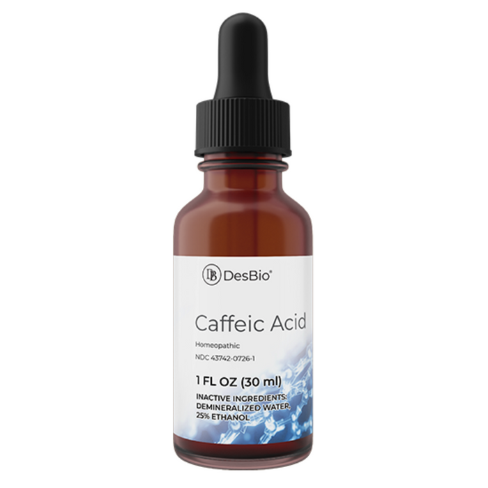 Caffeic Acid by DesBio  is for the temporary relief of sinus congestion, headache, indigestion, joint pains, and dizziness.