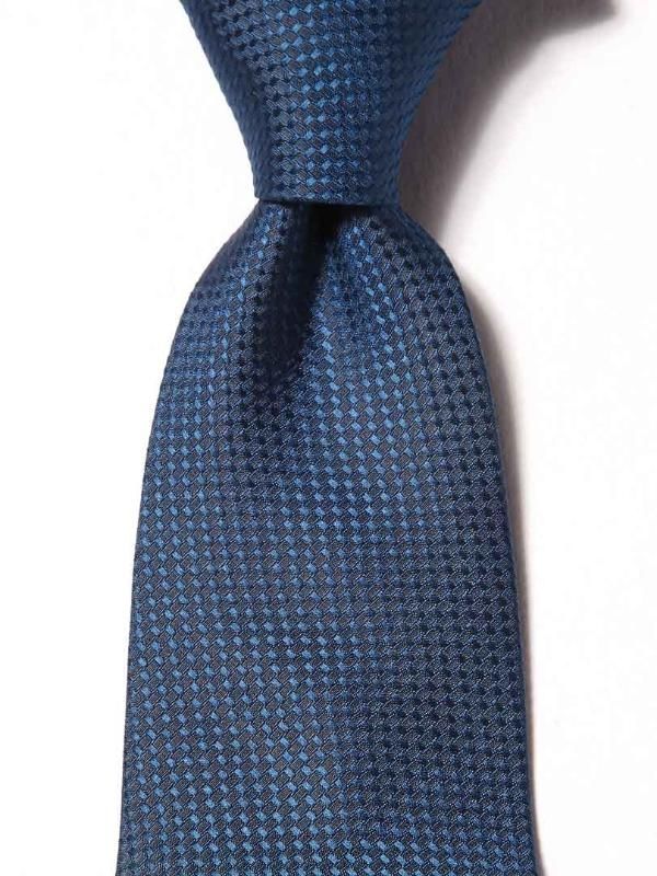 Campania Structure Navy Silk Tie